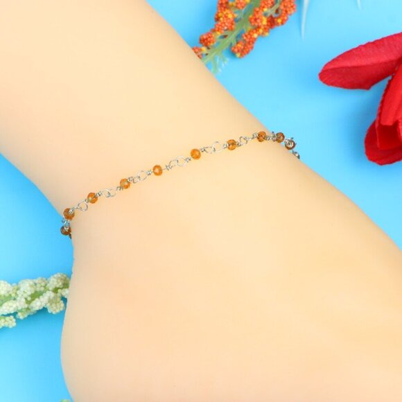 Elegant Handmade Anklet – Perfect for Women & Girls | Ideal Gift Option, DYC1649 - Picture 3 of 10